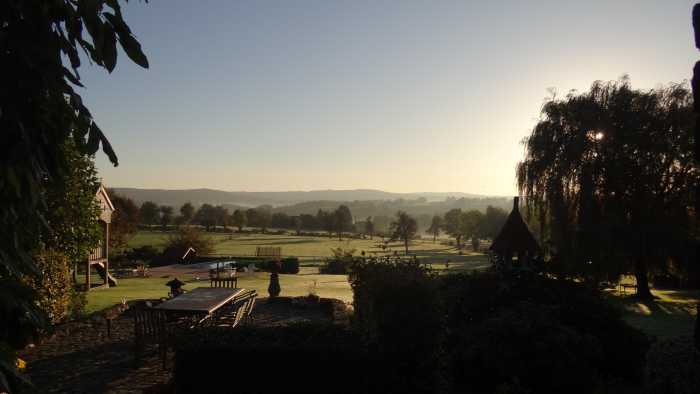 View from the cottage