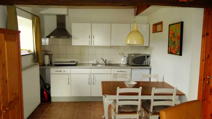 Kitchen with dining area